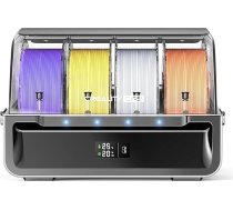 Creality CFS filamentu sistēma, daudzkrāsaina 3D drukāšana, automātiska filamentu noteikšana, mitrumizturīga uzglabāšana, atbalsta 4 paralēlās ierīces Creality K2 Plus printerim