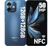Ulefone Note 16 Pro viedtālrunis 128GB, 12GB RAM/256GB SD paplašināms 50MP + 8MP Octa Core Android 13 6,52 collu HD+ 4400mAh, 4G Dual SIM Mobilais tālrunis bez līguma Pirkstu nospieduma Face ID GPS OTG 2 gadi