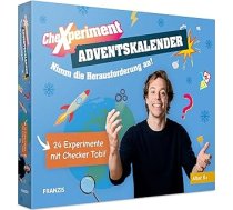 FRANZIS CheXperiment 67220 Adventes kalendārs: Pieņem izaicinājumu! 24 eksperimenti adventes laikā ar čeku Tobi!