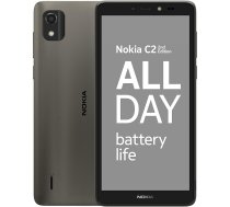 Nokia C2 2. izdevuma 5,7 collu viedtālrunis ar akumulatora darbības ilgumu visas dienas garumā, 5 MP un 2 MP kamerām, Android 11 (Go Edition), atjaunots