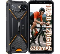 OUKITEL G3 Triecienizturīgs tālrunis - 6300mAh liela baterija 16GB + 128GB (1TB) Android 14 viedtālrunis Triecienizturīgs