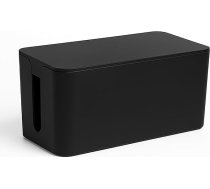 powerking Cable Management Cord Cover Wire Hider Box Concealer Organiser Protector sistēma mājas kinozāles izklaides centram birojam skolai (melna)