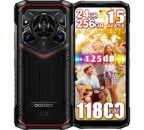 DOOGEE Blade 20 Pro 4G brīvdabas mobilais tālrunis bez līguma, 11800 mAh, 24GB + 256GB (2TB) brīvdabas viedtālrunis, 50MP AI kamera, 6,6 collu HD + Punch displejs, 3 karšu slots/IP68/NFC/Widevine L1