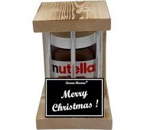 Nutella - Avārijas rezerve - Metāla stieņi - Priecīgus Ziemassvētkus - Dāvana Ziemassvētkiem - Nutella dāvanu ideja ar koku vīriešiem un sievietēm