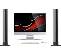 Lazmin112 2 in 1 atdalāmie skaņu paneļi, Bluetooth 5.3 surround skaņas sistēma ar 40 W zemfrekvences skaļruni, 3D stereo mājas kinozāles skaļrunis ar U disku/Optical/AUX TV datoram