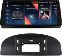 10,33 collu 4GB un 32GB autoradio BMW 3Series E90 E91 E92 E93 CCC sistēmai 2005-2008, atbalsta stūres vadības ierīci, Bluetooth, Wireless Carplay & Android Car, atpakaļgaitas kamera/radars, 2USB