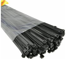 Modaleo Kabelbinder, 240 x 5 mm, 240 x 5 mm, 24,1 cm, neilona kabeļu saites (200 Kabelbinder, schwarz)