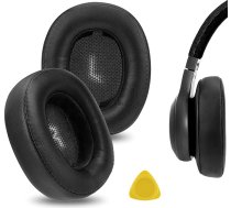 Geekria QuickFit rezerves proteīna ādas ausu spilventiņi JBL E55BT austiņām Ausu spilventiņi austiņu austiņu spilventiņu remonta detaļas (melni)