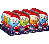 Nestlé Smarties šokolādes Ziemassvētku vecītis no piena šokolādes, ar Smarties Mini šokolādes lēcām pildīta figūriņa, 16 gab. iepakojumā (16 x 85 g)
