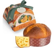 Ar rokām gatavots Panettone ar ķirbju un mandeļu miltiem, 750 g - Fraccaro 1932 konditorejas izstrādājumi, mīkla ar mātes raugu, Ziemassvētku saldumi, ražots Itālijā - ar rokām gatavots iepakojums