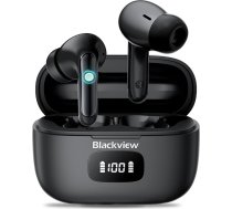 Blackview Bluetooth austiņas, AirBuds 8 austiņas, bezvadu Bluetooth 5.3, dubultā trokšņu slāpēšana, skārienjutīgie sensori ausīs, 56 h atskaņošanas laiks, LED displejs
