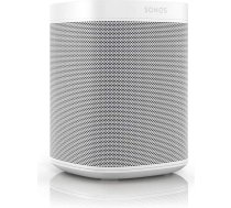 Sonos One Smart Speaker - inteliģentais WLAN skaļrunis ar Alexa balss vadību un AirPlay - Multiroom skaļrunis neierobežotai mūzikas straumēšanai Balts