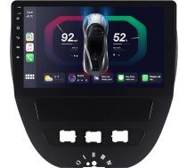Automašīnas radio Android 13 10,1 collu priekš Toyota Aygo 2005-2013 - Wireless CarPlay, Android Car, Bluetooth, GPS, WiFi - Navigatore Touchscreen Schermo ar USB - Saderīgs ar Citroen C1 & Peugeot 107