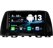 Android 12 IPS Auto Radio piemērots Mazda Atenza Mazda 6 (2012-2015) - Iebūvēts Carplay/Android Car/DSP - LED kamera + Mikrofons - 4G + 64G - DAB 360 kamera Vadības stūres rats Fast Boot - 2