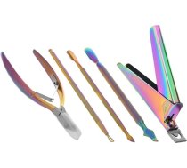 AMSLSIU Manikīra darbarīki, akrila naglsknaibles, daudzfunkcionālie slīpēšanas instrumenti, abgestorbene Haut, pedikīra komplekts, Stabzange, Trimmer für Nagelkunst, Typ 1