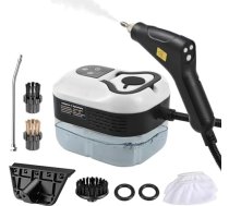 Irishom 1500 W portatīvais tvaika tīrītājs ar uzlabotu rokturi | skārienekrāns | 6 regulējami līmeņi | 1200 ml ūdens tvertnes iztvaicētājs dziļai tīrīšanai
