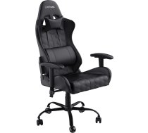 Trust Gaming GXT 708 Resto spēļu krēsls, 360° rotācija, biroja krēsls ar noņemamu spilvenu, regulējams augstums datoram, aizslēdzams krēsls - melns