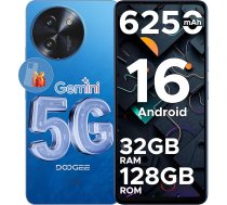 DOOGEE Note 59 5G viedtālrunis bez līguma Android 16, 32GB + 128GB/2TB TF, 6250mAh, 6.75" HD+ 120Hz, T8200 Octa Core Mobilais telefons lēts, 16MP + 8MP, Dual SIM bez Simlock Mobilie telefoni, OTG/Face