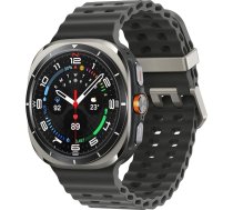 Samsung Galaxy Watch Ultra (2025) viedpulkstenis ar Galaxy AI, fitnesa pulkstenis, jЕ«ras aproce, titДЃna korpuss, ДЃtrДЃ poga, Dual GPS, 64 GB atmiЕ†a, 47 mm, LTE, titДЃna sudraba krДЃsДЃ, 3 gadu raЕѕotДЃja garantija