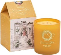 M&SENSE Scented Candle Christmas Cinnamon Tick 230 g Dabīga sojas vaska aromātiskās sveces stikla svecē Dāvana Ziemassvētkiem, dzimšanas dienai, mājas sasildīšanai