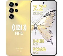 OUKITEL C68 viedtālrunis bez līguma, 7,2 collu 120 Hz displejs, 24 GB RAM + 512 GB ROM mobilais tālrunis bez līguma, 6000 mAh, Android 15 bez SIM kartes, 64 MP viedtālrunis, Dual SIM 4G/NFC