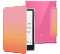 Fintie apvalks 7 collu Kindle Paperwhite (12. paaudzes) - 2024 un Kindle Colorsoft Signature Edition, caurspīdīgs, mīksts, TPU aizsargvāciņš ar automātisku miega režīmu un modināšanas funkciju, Sunset Ombre