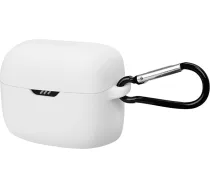 Geekria silikona futrДЃlis, saderД«gs ar JBL Tune Buds True Wireless austiЕ†ДЃm, aizsargДЃjoЕЎs austiЕ†u vДЃciЕ†ЕЎ ar atslД“gu piekariЕ†u, pieejams uzlДЃdes ports, priekЕЎД“jais LED redzamais (balts)