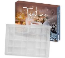 itenga TeaTime Adventes kalendārs - tukšs, neaizpildīts, lai aizpildītu pats - tējas Adventes kalendārs - 50 x 35 x 4,6 cm