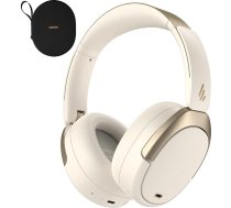 Edifier WH950NB Hybrid Active Noise Cancelling Headphones -LDAC kodeks ar augstas izšķirtspējas audio un pielāgotu ekvalaizeru, izmantojot lietotni Pēc 55H atskaņošanas ar salokāmāmām bezvadu Bluetooth V5.3 austiņām pāri ausīm - baltas krās