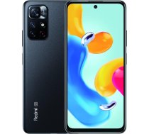 Xiaomi Redmi Note 11S 5G viedtālrunis, MTK Dimensity 810, 33W Pro Fast Charging, 50MP AI trīskāršā kamera, NFC, 6+128 Black Midnight (ES versija)