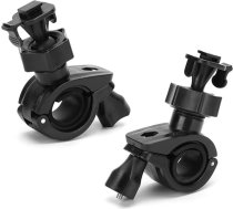 Dpofirs Pack of 2 Bicycle Handlebar Dashcam Holder, 360° Rotation Camera Bicycle Mount Video Recorder Holder for Bicycles Vehicles Motorcycle (kartes slots ar vienu sprādzi)