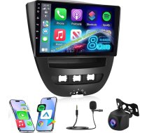 8 kodolu 4G + 64G Android 13 auto radio Toyota Aygo/Peugeot 107/Citroen C1 2004-2014 ar Wireless Carplay un Android Car, 10,1 collu skārienjūtīgais ekrāns ar WiFi/GPS/Bluetooth 5.0/32EQ DSP/FM RDS