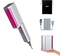 1200 W ceļojuma apģērbu tvaicētājs Pārnēsājams mini sprieguma mazs salokāms apģērbu tvaicētājs un gludeklis Kompakts tvaicētājs 15 sekunžu ātra uzkarsēšana Iespraužams kabelis visā pasaulē