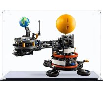 Akrila vitrīna Lego Technic Saule Zeme Zeme Mēness modelim 42179, paredzēta Lego vitrīnai 21333/71819/75953/76393/76407/80112/10317/77073, izmērs: 40 x 20 x 30 cm (tikai vitrīna)