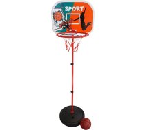 Basketbola grozs ar regulējamu bāzi no 60-120 cm bāzei Piepildāma iekštelpu āra spēle Ietver bumbu un piepūšamo bumbu jautrām un sportiskām aktivitātēm