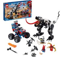 LEGO Marvel Spider-Man Venomosaurus Ambush 76151 konstruktors ar supervaroņa minifigūriņām; populāra svētku un dzimšanas dienas dāvana bērniem, kuriem patīk Spider-Man konstruktori, New 2020 (640 gab.)