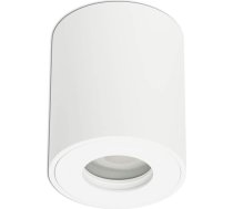 Virsmas prožektors IP44 Vannas istabas āra apaļais vannas istabas iebūvējamās gaismas rāmis ar GU10 LED, krāsa: balta, gaismas krāsa: neitrāli balta, vāts: 1,2 vati