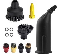 12 gab. tvaika tīrītāju piederumi Karcher SC1 SC2 SC3 SC4 SC5 SC7 CTK10 CTK20 neilona 4 apaļas birstes 2 lielas apaļas birstes 1 sprausla 4 blīvējuma gredzeni un 1 spraugas sprausla