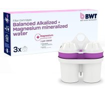 BWT līdzsvaroti sārmaina un magnija filtra kārtridži | Filtrēšanas kārtridži ūdens filtram | Ūdens filtra kārtridži | Filtrē smagos metālus un hloru | Palielina ūdens pH vērtību | 3 komplekti