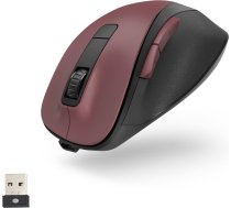 Hama Bezvadu pele MW-500 V2 ar uzlādējamu akumulatoru - bordo krāsā