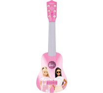 Lexibook, Barbie, Mana pirmā ģitāra bērniem, 6 neilona stīgas, 21 collas garas, komplektā ietilpst rokasgrāmata, rozā, K200BB