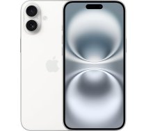 Apple iPhone 16 Plus 128 GB: 5G tālrunis ar kameras vadību, A18 mikroshēmu un reālu akumulatora uzlādes palielinājumu, darbojas ar AirPods, balts