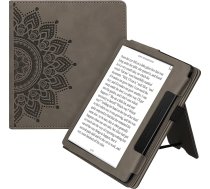 kwmobile Flip Case saderīgs ar Amazon Kindle Oasis 10th Generation - Apveltījums Rising Sun Grey