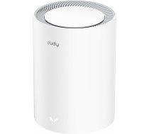 Cudy Dual Band BE3600 Wi-Fi 7 Wi-Fi Mesh sistēma, 3,6 Gbps 160 MHz, pārklājums līdz 2500 m², 3 gigabitu pieslēgvietas, Multi-VPN saderīga, Cudy App Control (M3600, 1 iepakojums)