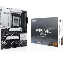 ASUS Prime X870-P pamatplate Socket AM5 (AMD, ATX, PCIe 5.0, DDR5, 14+2+1 barošanas pakāpes, 4x M.2, 2,5 GB Ethernet, USB-C 40 Gbps)