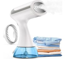 Tvaika taisnotājs, 1500 W tvaicētājs ar 300 ml noņemamu ūdens tvertni, 20 sekunžu ātra sildīšana, ceļojuma tvaicētājs, ko var izmantot vertikālai un horizontālai iztvaicēšanai
