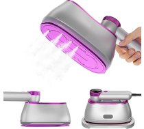 Tvaika tvaicētājs 1200 W Pārnēsājama rokas tvaika birste ar 180 ml tvaicētāja ūdens tvertni Tvaika birste 2-in-1 tvaika gludeklis ceļošanai, mājām un birojam
