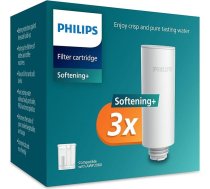 Philips ūdens tūlītējas mīkstināšanas+ filtra kārtridžs - par 50 % lielāka cietības samazināšana - 3 gab. iepakojumā