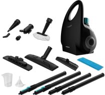 Cecotec HydroSteam 2030 aktīvais tvaika tīrītājs, 2000 W, tvertnes tilpums 750 ml, 4 bāru spiediens, 35 g/min tvaika padeve, darbības rādiuss līdz 6 metriem, ietilpst 12 piederumi