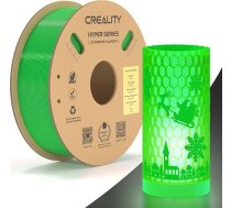 Creality Hyper PETG filaments, zaļš filaments 1,75 mm Hyper PETG 1 kg, 3D printeru filaments PETG, izmēra precizitāte +/- 0,03 mm, 3D drukāšanas materiāls lielākajai daļai 3D printeru, 2,2 lbs/masa